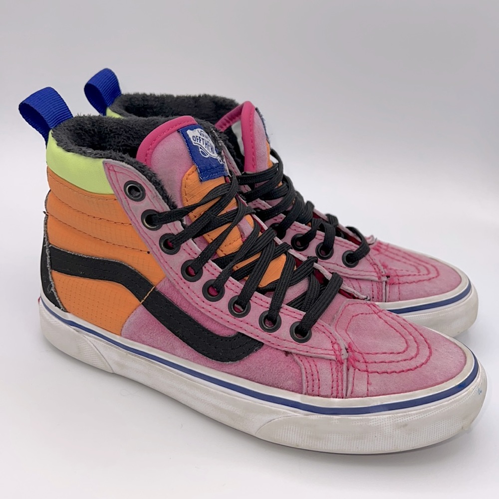Vans Sk8-Hi MTE Sneakers, pink, women’s size 5